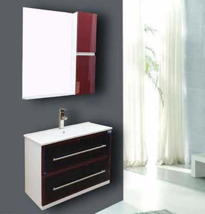 Bộ tủ chậu PVC cao cấp BROSS 2021-1 (600x400mm) - Image 5