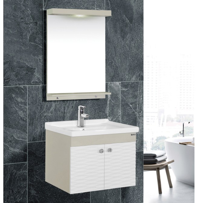 Bộ tủ chậu PVC cao cấp Bross 788 (1000x510mm) - Image 6