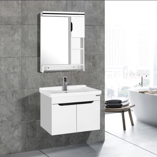 Bộ tủ chậu PVC cao cấp BROSS BR 603 (610x480mm) - Image 3