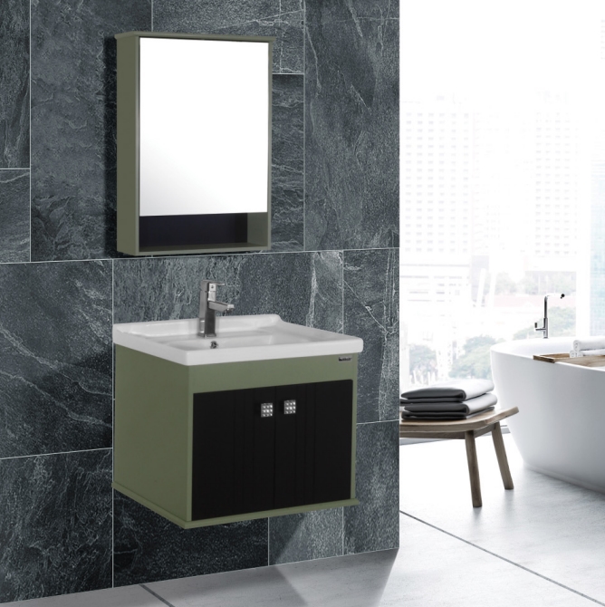 Bộ tủ chậu PVC cao cấp BROSS BR 604 (510x480mm)