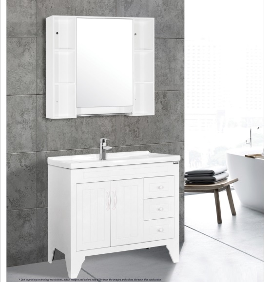 Bộ tủ chậu PVC cao cấp BROSS BR 605 (510x480mm) - Image 4