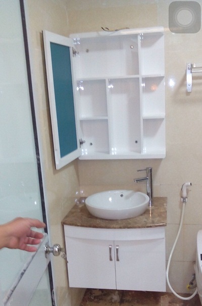 Bộ tủ chậu PVC may đo theo kích thước 11