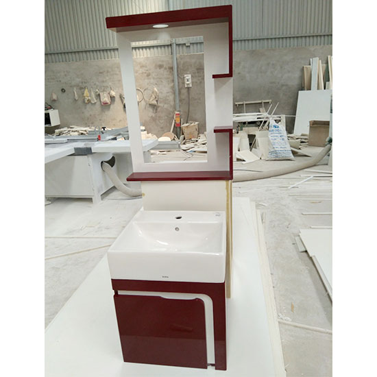 Bộ tủ chậu PVC may đo theo kích thước 34 - Image 6