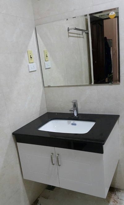 Bộ tủ chậu PVC may đo theo kích thước HM51 - Image 4