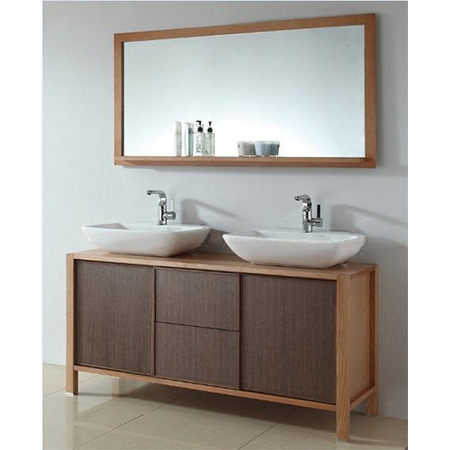 Bộ tủ chậu PVC may đo theo kích thước HM56 - Image 4