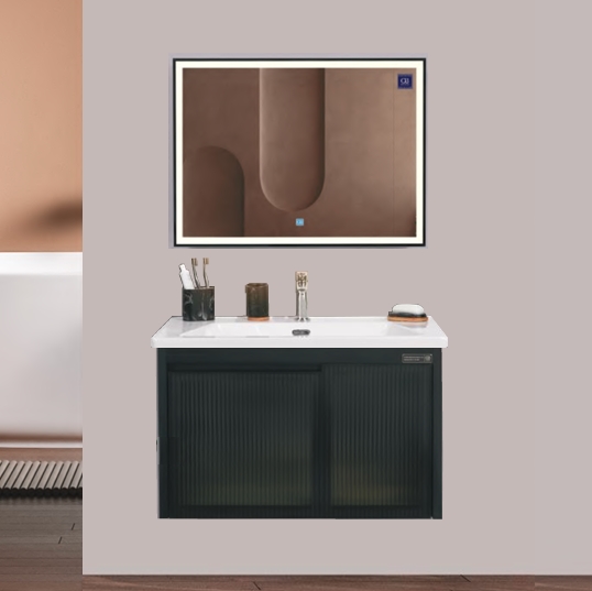Bộ tủ chậu QB Cabinet QG612-QK6-QL928VT (60x46x43cm) - Image 3