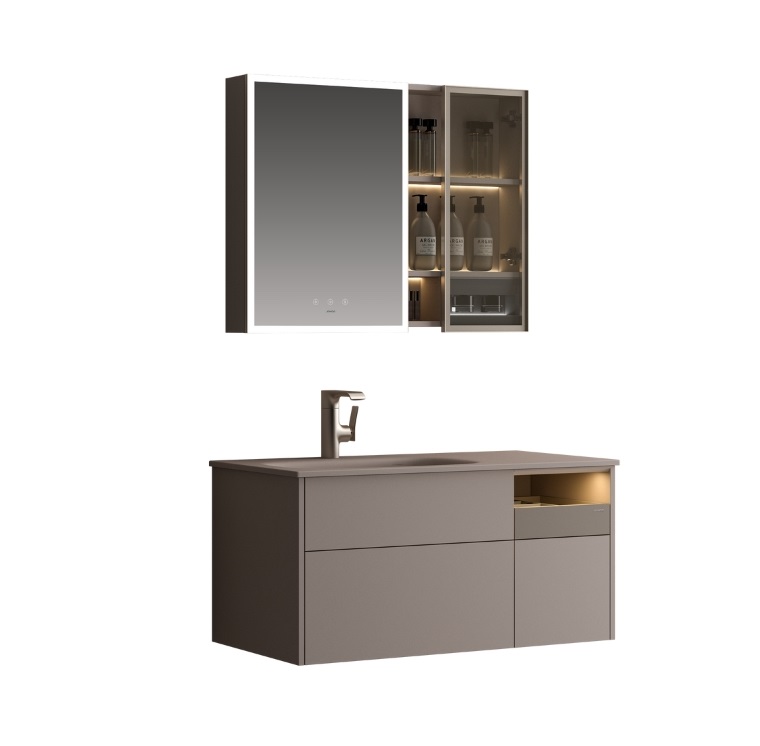 Bộ tủ chậu tủ gương JOMOO A2211-13YC-S1 70cm - Image 4