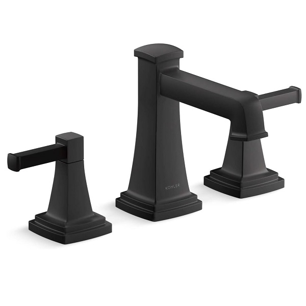 Bộ vòi chậu lavabo Kohler âm tường màu vàng K-23890T-AF - Image 3