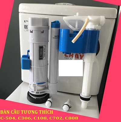 Bộ xả bồn cầu INAX DTF-504V (C-504VAN, C-702VN, AC-808VN) - Image 5
