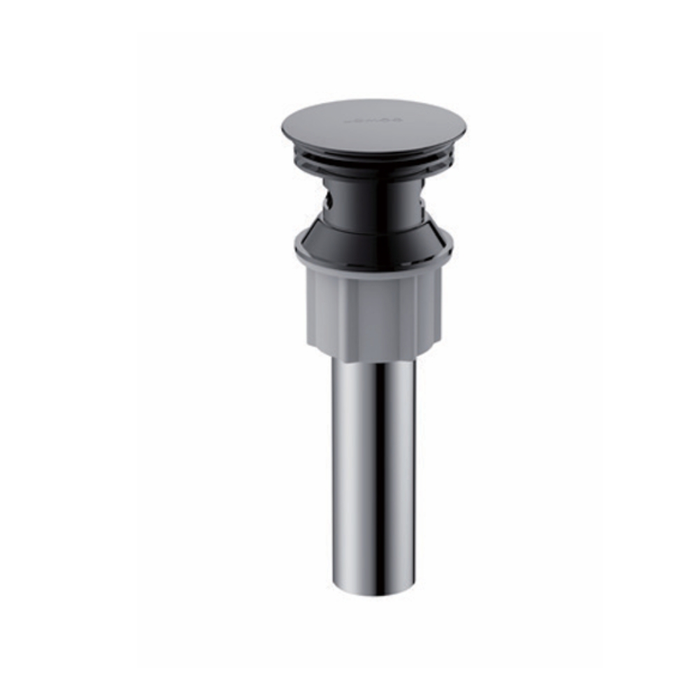 Bộ xả chậu lavabo có xả tràn màu xám JOMOO 91084-DBC-1