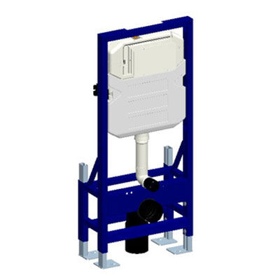 Bộ xả cho két treo xổm Caesar FP-807A - Image 5