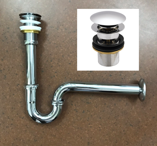 Bộ xả nhấn kèm ống nối TOTO T6JV2N (Có thoát tràn)