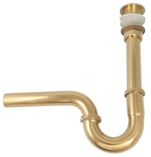 Bộ xi phông cần giật mạ vàng Gold 028CG