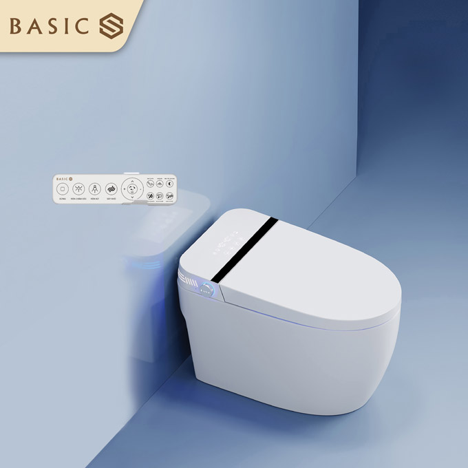 Bồn cầu 1 khối Basic BSA-121 - Image 3