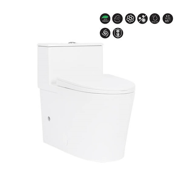 Bồn cầu 1 khối Basic BSA-121 - Image 6