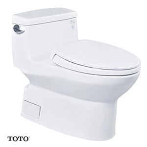 Bồn cầu 1 khối kèm nắp đóng êm TOTO CW823RAE2 - Image 3