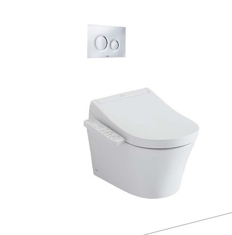 Bồn cầu 1 khối kèm nắp rửa điện tử Toto CS767RW11 - Image 3