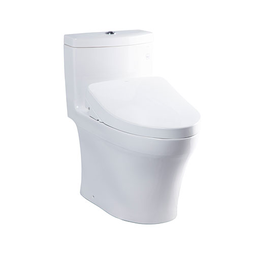 Bồn cầu 1 khối kèm nắp rửa điện tử TOTO CW823REAW12 - Image 3