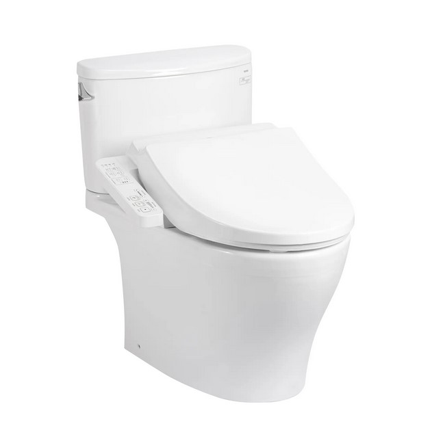 Bồn cầu 1 khối kèm nắp rửa điện tử TOTO MS625DW11 - Image 4