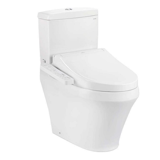 Bồn cầu 1 khối kết hợp nắp rửa điện tử TOTO MS885DW14 - Image 3