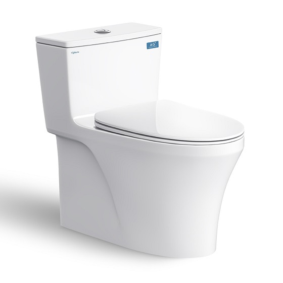 Bồn cầu 1 khối Nano Titan Viglacera C0504 (Dài 71cm) - Image 4