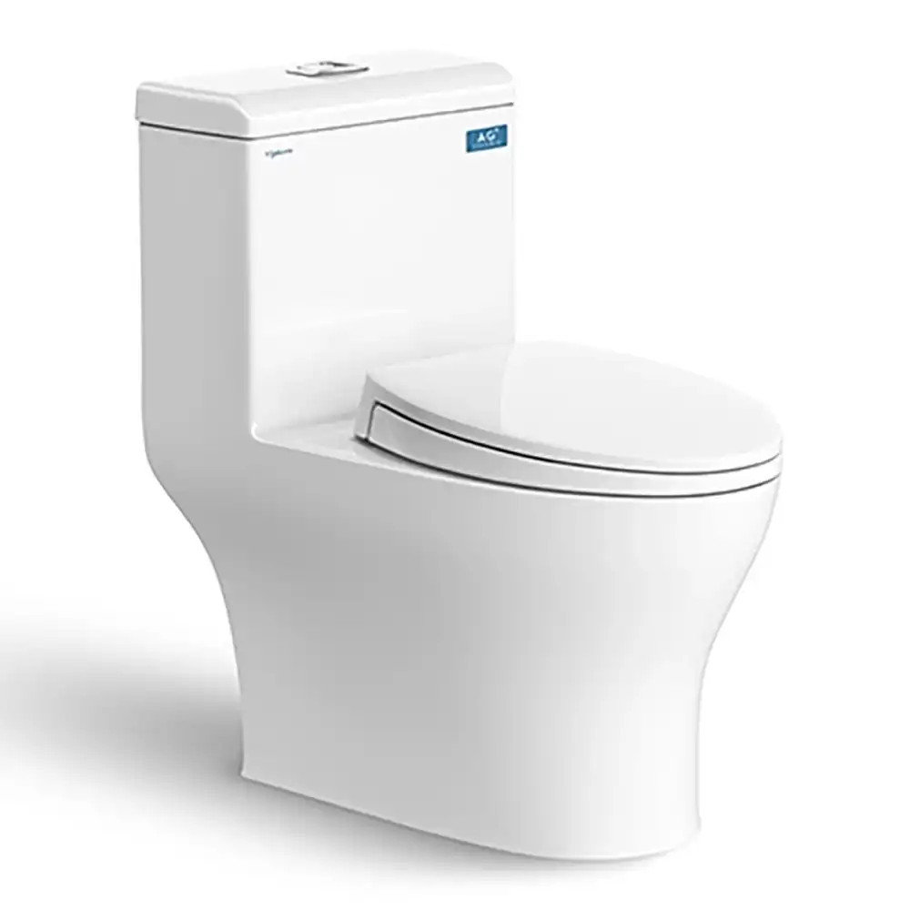 Bồn cầu 1 khối Nano Titan Viglacera MK2 (Dài 73cm) - Image 4