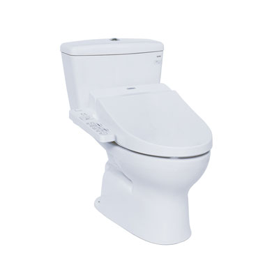 Bồn cầu 1 khối nắp điện tử Toto CES9520 nội địa Nhật - Image 4