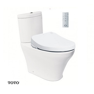 Bồn cầu 1 khối nắp điện tử Toto CES9720 nội địa Nhật - Image 3