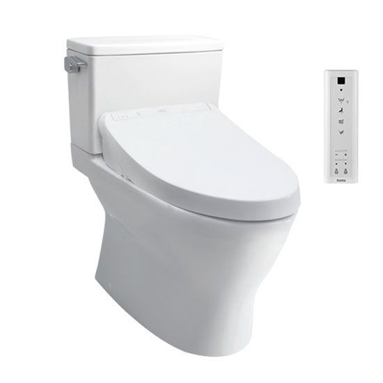 Bồn cầu 1 khối nắp điện tử Washlet C5 TCF24410AAA TOTO MS857DW14 - Image 6
