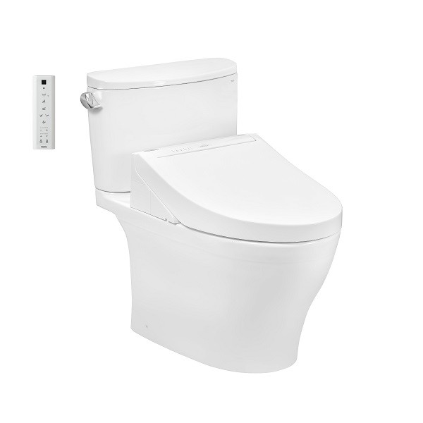 Bồn cầu 1 khối nắp rửa điện tử Washlet S7 Toto MS857CDW23 - Image 6