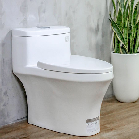 Bồn cầu 1 khối nắp thông minh Basic BSA-126 E - Image 4