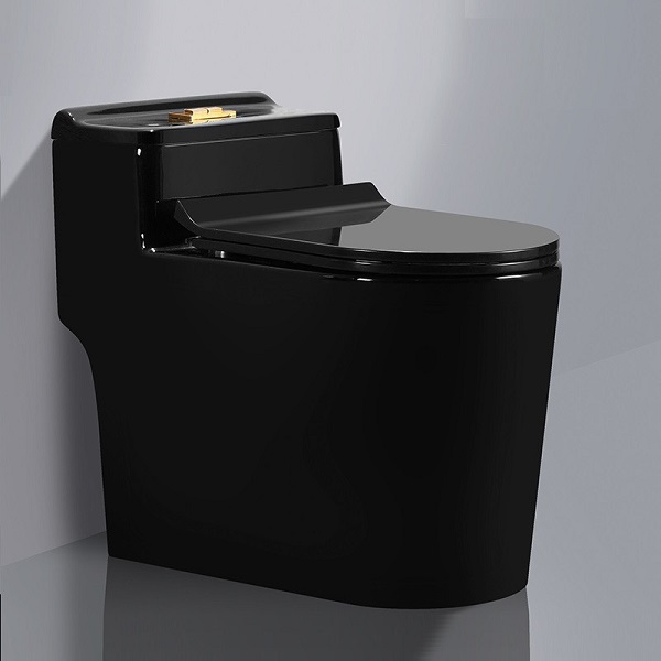 Bồn cầu 1 khối nghệ thuật màu đen Miken MKB-0902BLG - Image 4