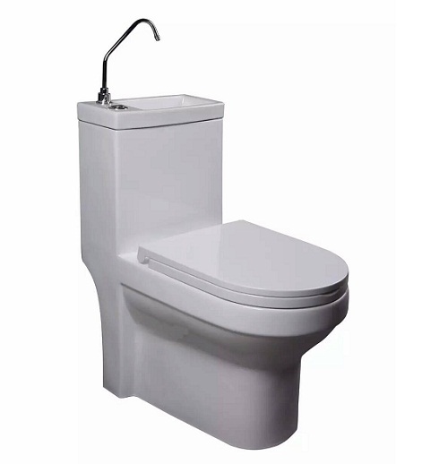Bồn cầu 1 khối nghệ thuật Miken MKB-0895 - Image 3