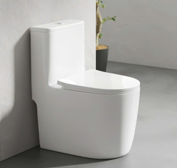 Bồn cầu 1 khối nghệ thuật Miken MKB-0895 - Image 4