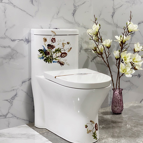 Bồn cầu 1 khối nghệ thuật Miken MKB-0904 - Image 4