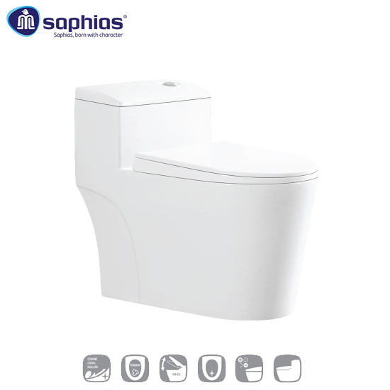 Bồn cầu 1 khối Saphias TS-199 - Image 3