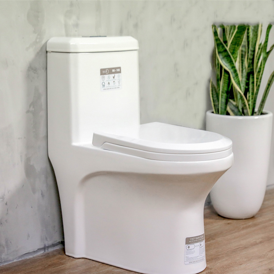 Bồn cầu 1 khối tâm xả 25cm Basic Tide - Image 3