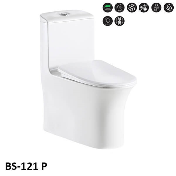 Bồn cầu 1 khối tâm xả 25cm Basic Tide - Image 5