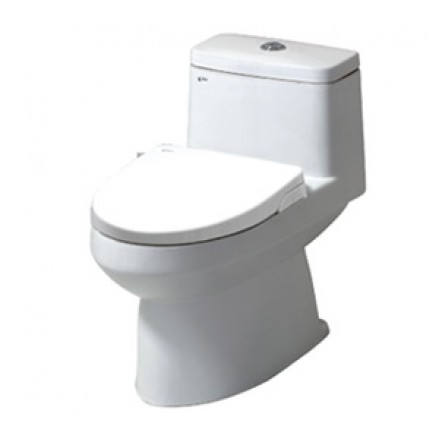 Bồn cầu 1 khối xả cảm ứng nắp rửa cơ INAX ACT-902-CW-S32VN - Image 3