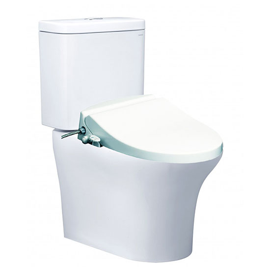 Bồn cầu 2 khối Caesar CD1331 (2 nhấn -Nắp đóng êm) - Image 6