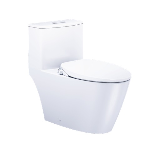 Bồn cầu 2 khối Caesar CTS1325 (Nắp đóng êm -1 nhấn xả) - Image 4
