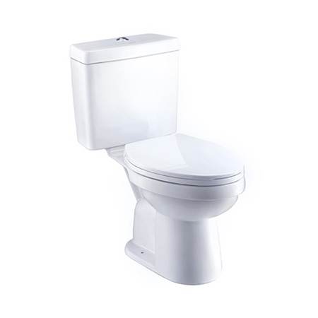 Bồn cầu 2 khối dành cho người khuyết tật Cotto SC6657 nắp xanh - Image 4