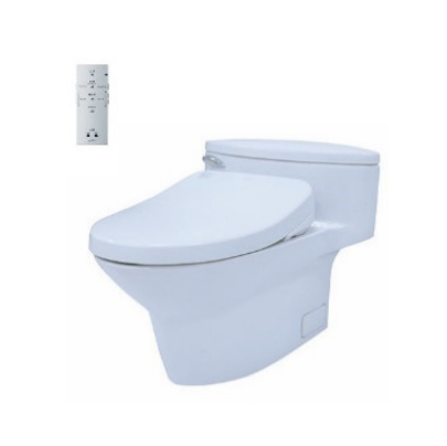 Bồn cầu 2 khối kèm nắp điện tử Toto CS838DW18 - Image 4