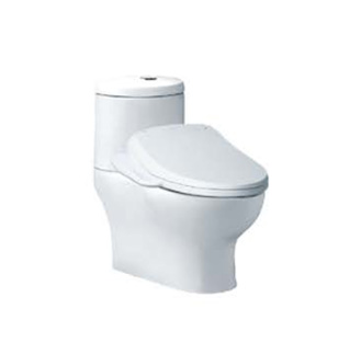 Bồn cầu 2 khối kết hợp nắp điện tử Caesar CD1340-TAF610H - Image 4