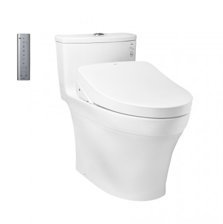 Bồn cầu 2 khối kết hợp nắp rửa điện tử TOTO CS735DW14 - Image 3