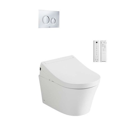 Bồn cầu 2 khối kết hợp nắp rửa điện tử TOTO CS767CRW15 - Image 4