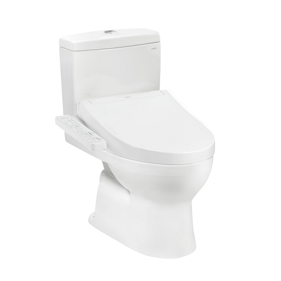 Bồn cầu 2 khối kết hợp nắp rửa điện tử TOTO CS986CGW15 - Image 3