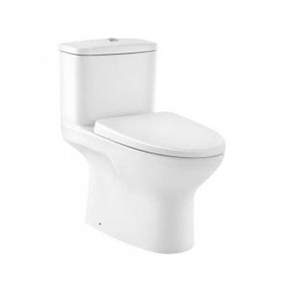Bồn cầu 2 khối không chạm COTTO C167517 - Image 3