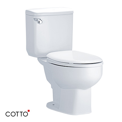 Bồn cầu 2 khối nắp rửa cơ COTTO C13444(CN4) - Image 4