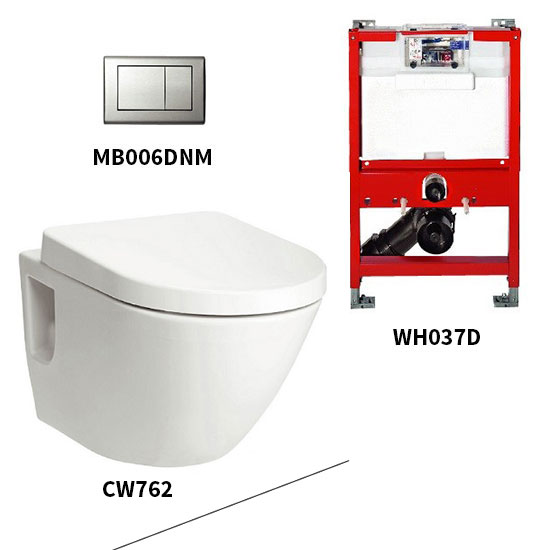 Bồn cầu 2 khối nắp rửa cơ TOTO CS302DE2 - Image 6